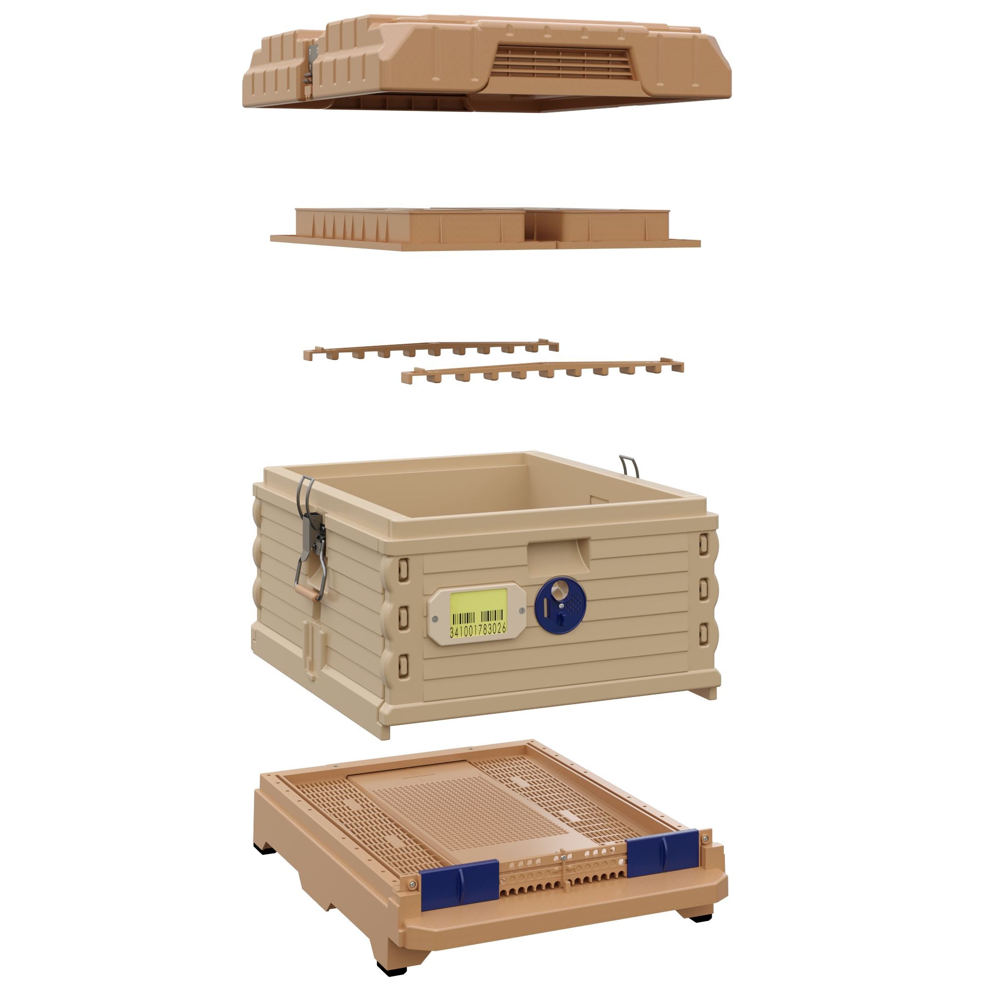 Ergo PLUS Single Brood Box Beehive Set