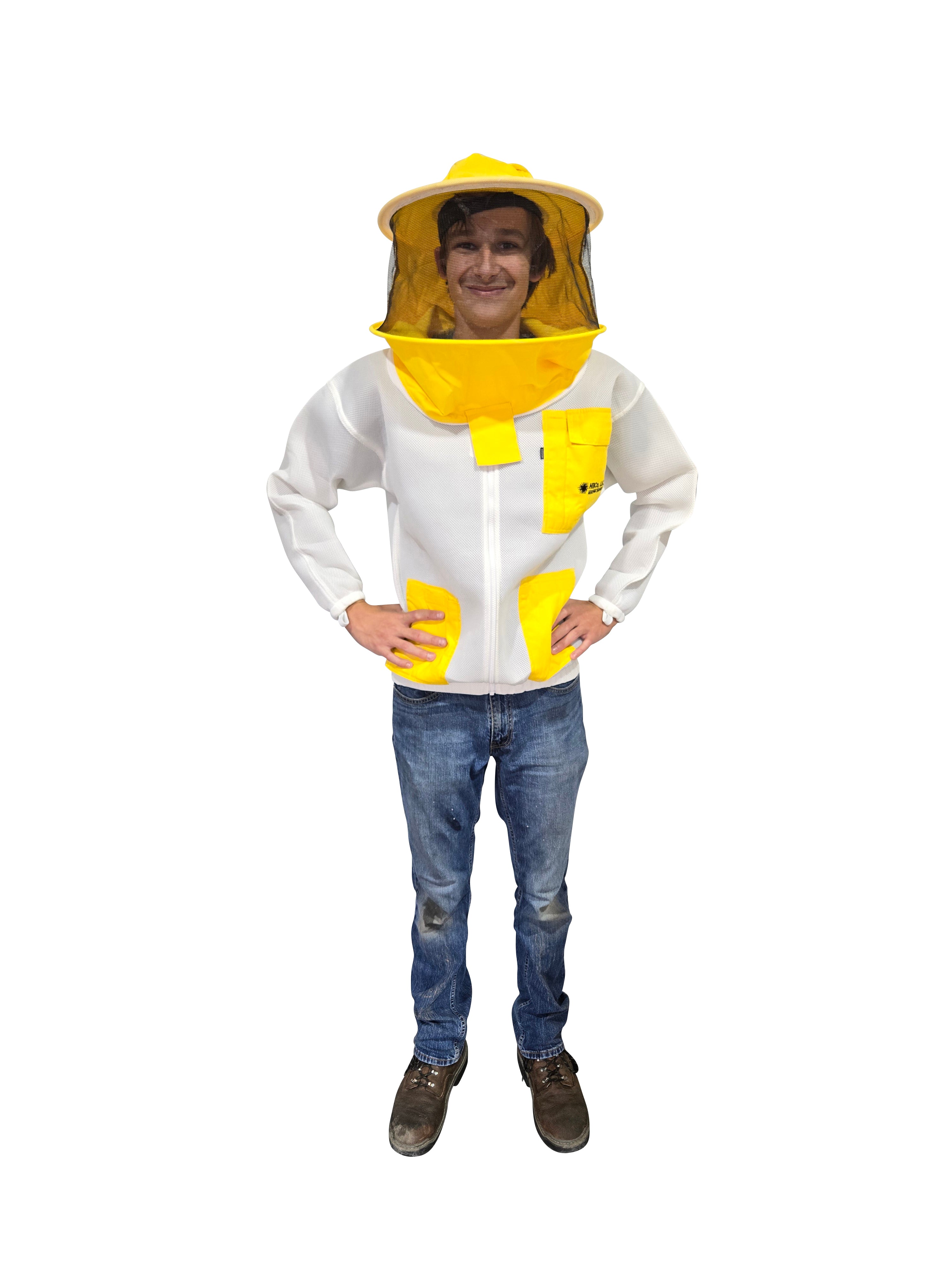 FeatherLite Maxx Ventilated Beekeeper Jacket - Round Veil