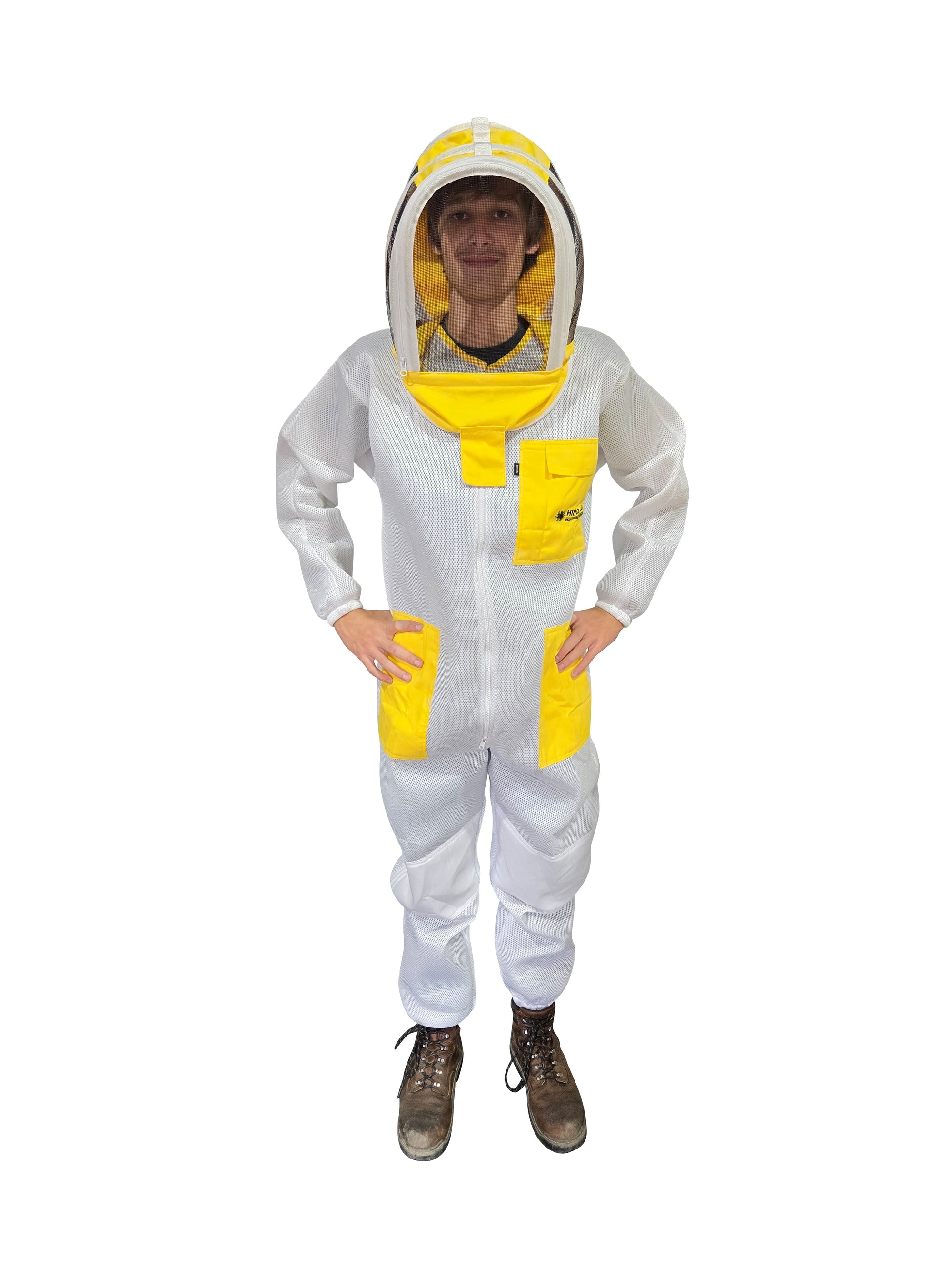 FeatherLite Maxx Ventilated Beekeeper Full Suit - Fencing Veil