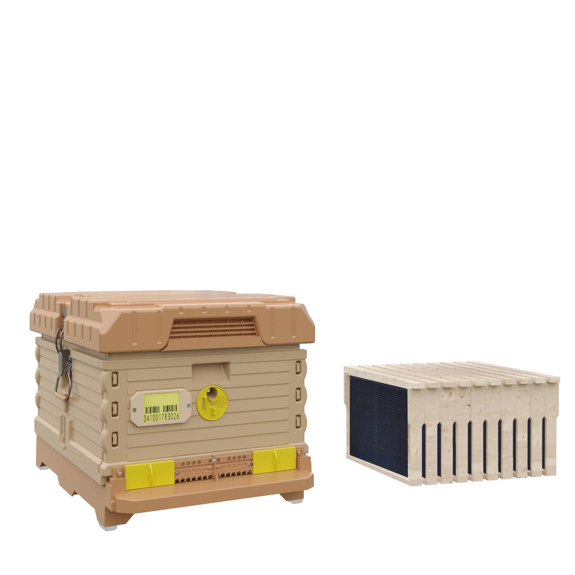 Ergo PLUS Single Brood Box Beehive Set