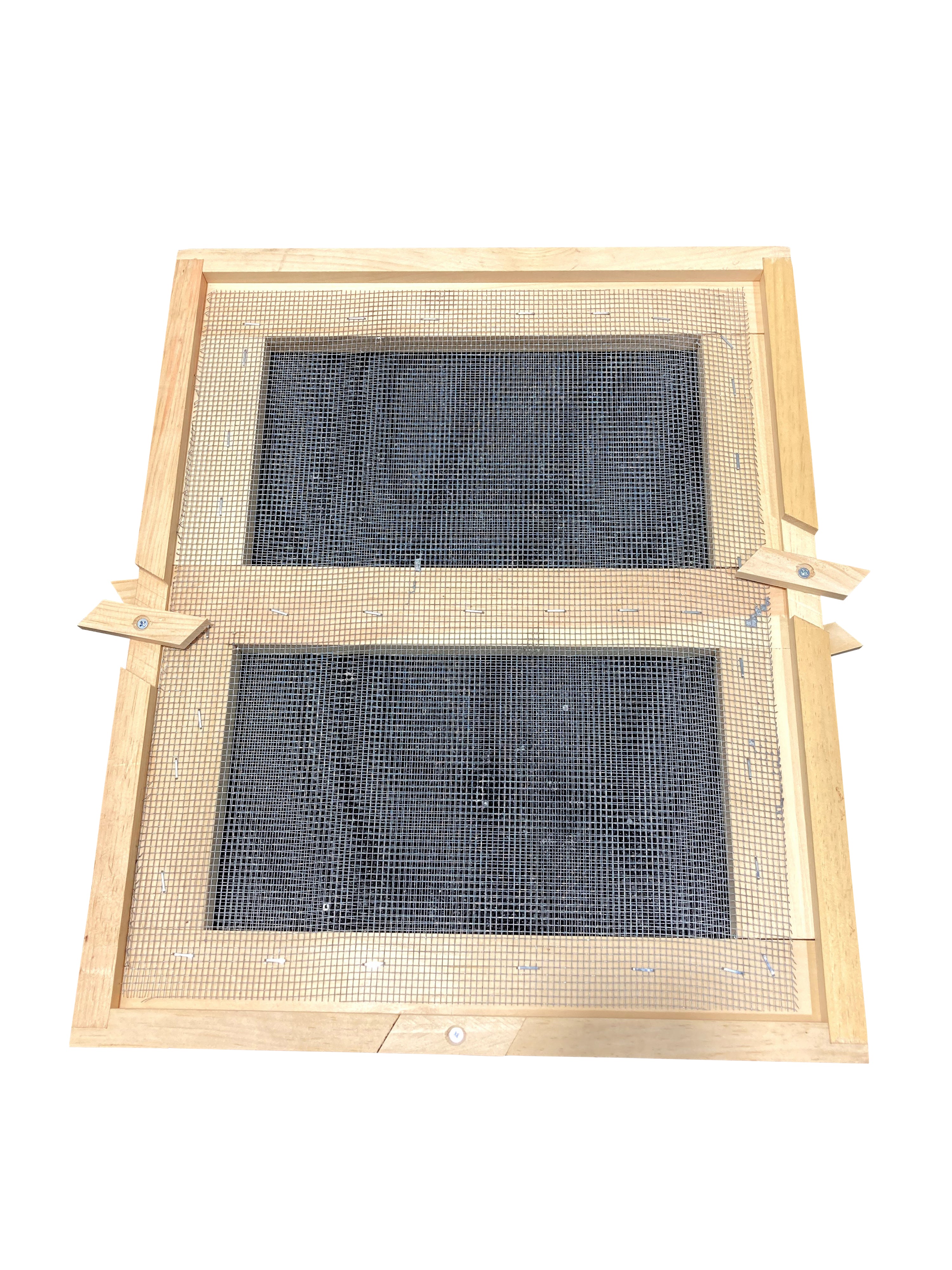 Double Screen Board WAX DIPPED - 10 Frame