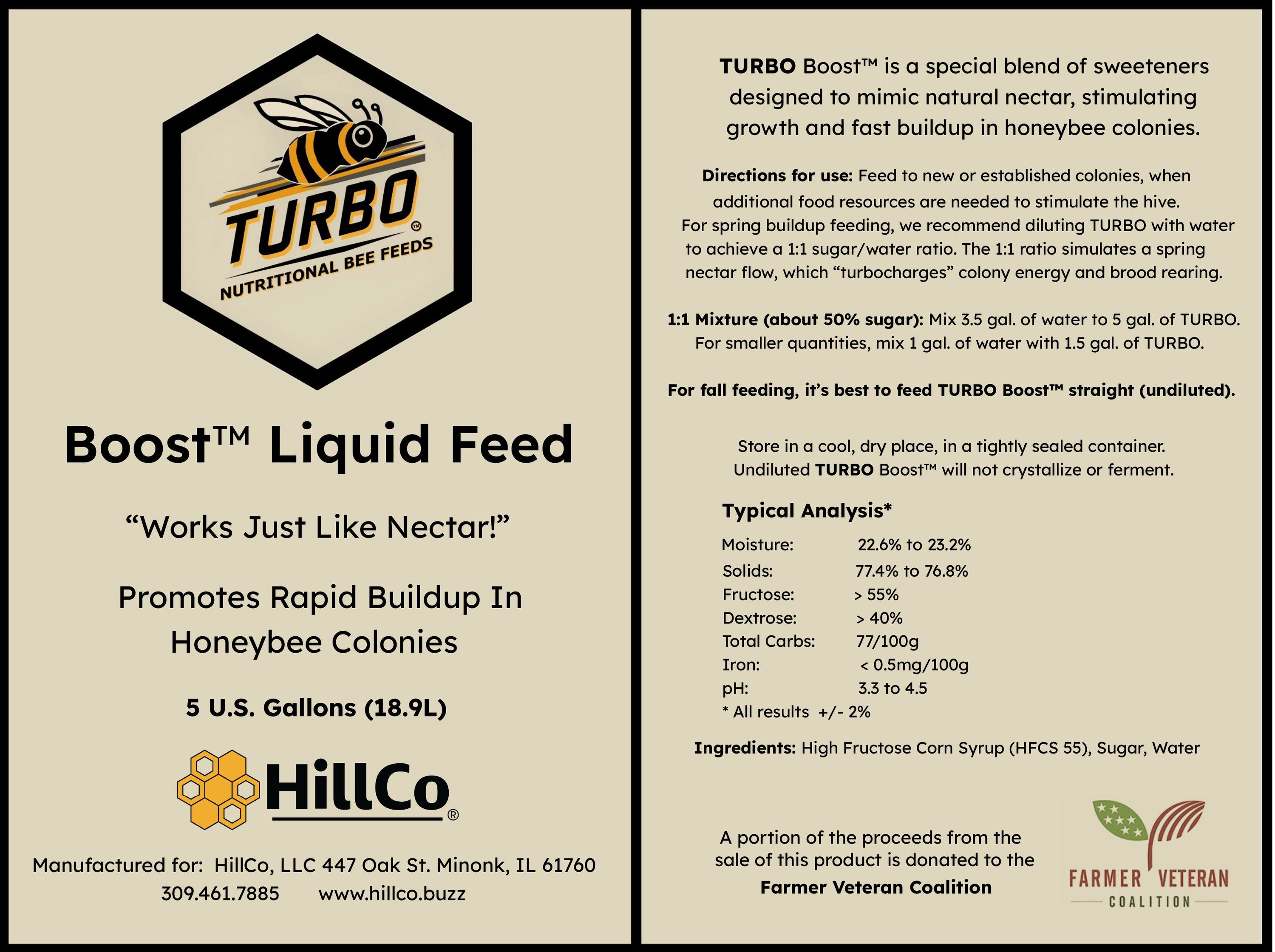 TURBO™ Liquid Bee Feed