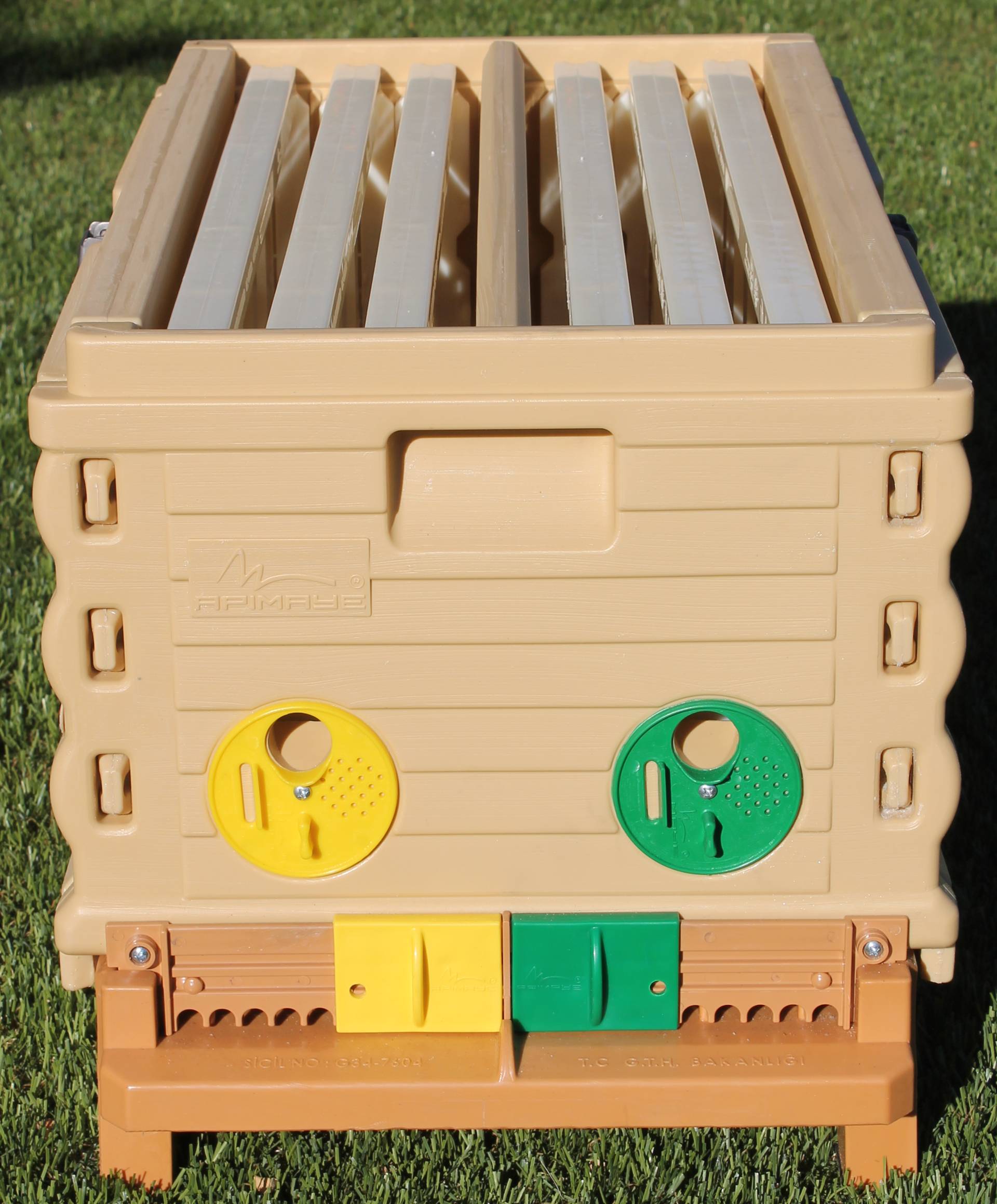 7 Frame NUC White Bee Hive Set